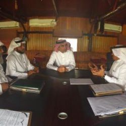 الدكتور خالد الطياش يتلقى التعازي في وفاة خاله