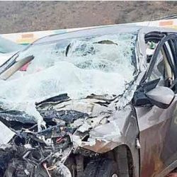 مواطن يشج رأس وافد بحاوية إطفاء في الطائف