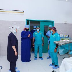 مدير الهلال الأحمر بالجوف يستقبل رئيسة جمعية قمرة التطوعية