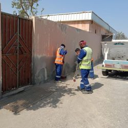 الضيوف والمشاركين بالملتقى الأول للجمعيات الإعلامية يزورون برج مياه بعرعر