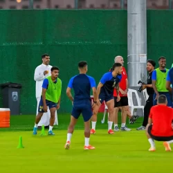 ملاكمو نزال “5vs5” يعقدون المؤتمر الصحفي قبل النزال المرتقب السبت المقبل