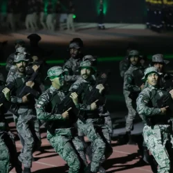 قوات أمن المنشآت تشارك في فعالية وزارة الداخلية “عز الوطن3” احتفاءً باليوم الوطني الـ (94) للمملكة
