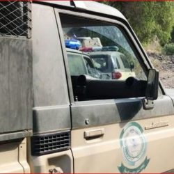حرس الحدود بعسير يقبض على (4) مخالفين لنظام أمن الحدود لتهريبهم (80) كيلوجرامًا من نبات القات المخدر
