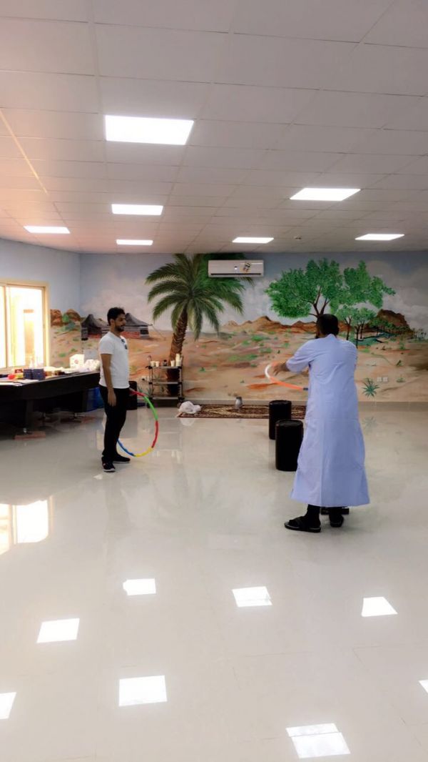 تنمية  ( عياش ) تعايد مرضى مستشفى ابو عريش