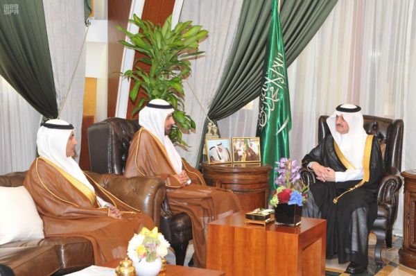 أمير  جازان بالنيابة يستقبل مدير  المؤسسة العامة للحبوب بالمنطقة