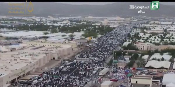 طيران الأمن ينفذ أكثر من 20 ساعة طيران بأجواء مشعر عرفات