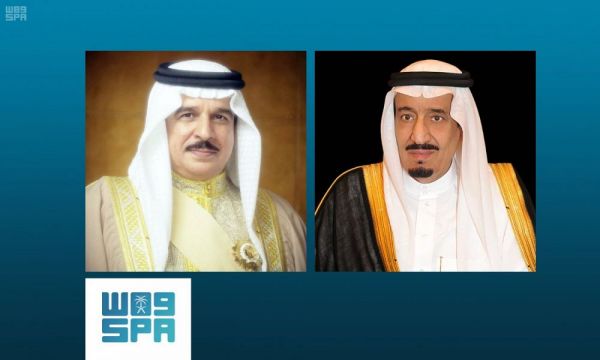 ولي العهد يتلقى برقية تهنئة من سمو ولي عهد مملكة البحرين بمناسبة تأهل المنتخب إلى مونديال روسيا 2018م