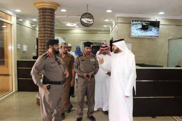 حملة أمنية للأشخاص الذين يقيمون بطرق غير مشروعة بمنطقة مكة