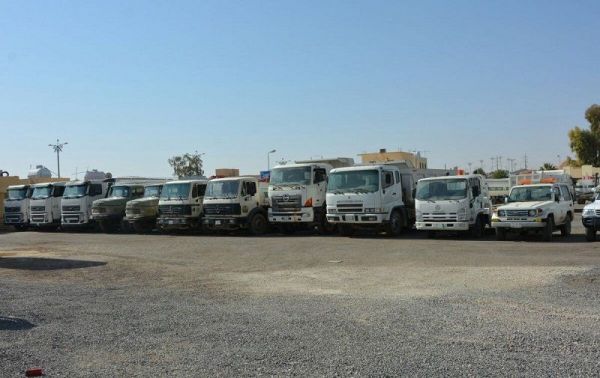 احتراق سيارة متوقفة واختناق عامل ببريدة