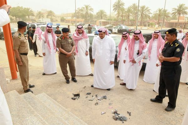 امين الحدود الشمالية يستقبل رئيس واعضاء المجلس البلدي