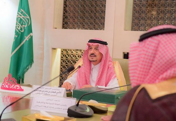 الأمير فيصل بن بندر يستقبل وزير الشؤون الإسلامية والدعوة والإرشاد