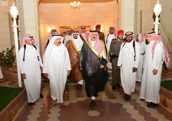 نيابة عن الأمير محمد بن عبدالرحمن وكيل الشؤون الأمنية يحضر حفل سفارة فرنسا
