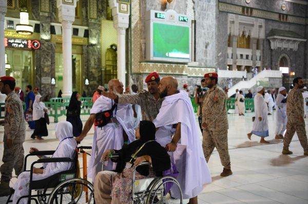 تنفيذ فرضية للتعامل مع تسرب المواد الخطرة بإحدى محطات القطار  بمزدلفة