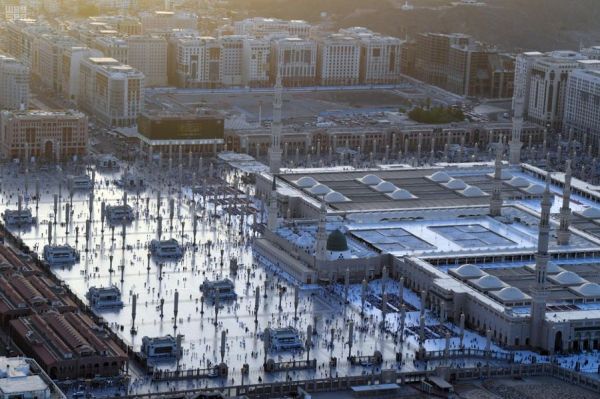 طيران الأمن ينفذ 313 ساعة طيران عبر 542 طلعة في سماء المشاعر ومكة