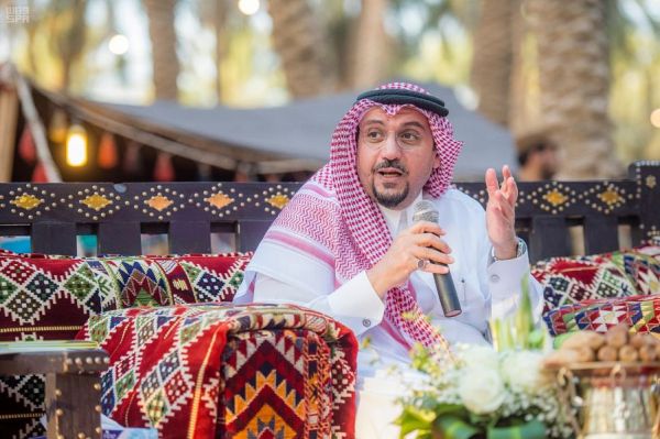 أمير منطقة الحدود الشمالية يفتتح مشروع بوليفارد عرعر