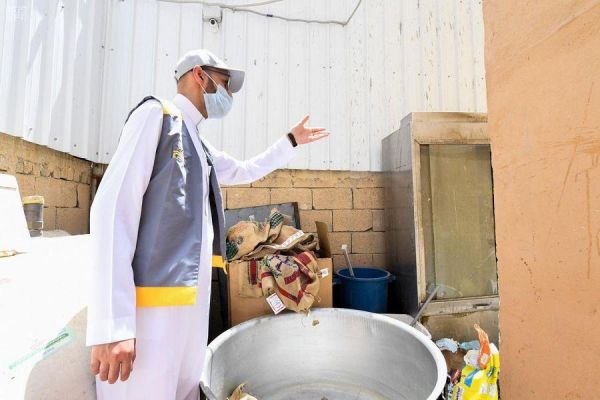 محافظ المزاحمية يدشن مركز ضيافة الحجاج