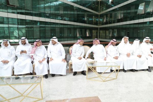 هدف يقيم حفل معايدة لمنسوبيه
