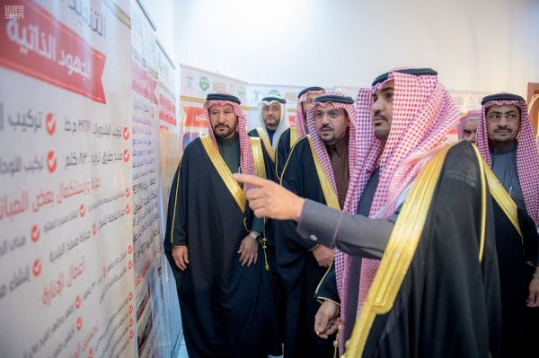 أمير الحدود الشمالية يقدم العزاء لذوي الفقيد مطير الدغمي