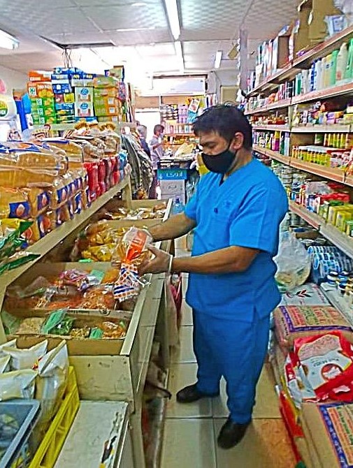 العصيمي يباشر عمله مديراً لمستشفى ساجر العام