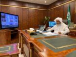 الثبيتي يعقد اجتماعاً برؤساء الهيئات ومديري الإدارات بالشرقية عن بعد