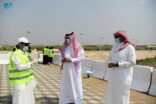 أمين جازان يتفقد أعمال معالجة التشوهات البصرية ببلديات القطاع الجنوبي