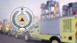 الدفاع المدني تباشر حادثة سقوط شظايا صاروخ باليستي على عدة أحياء سكنية متفرقة في الرياض