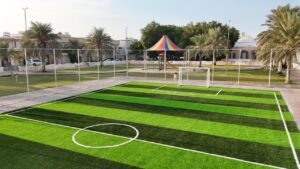 تطوير وتأهيل 10 ملاعب رياضية برأس تنورة لتعزيز جودة الحياة
