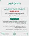 الداخلية : بدء تطبيق قرار اشتراط الحصول على الجرعة الثانية من لقاح كورونا للسفر إلى خارج المملكة