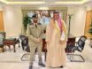 محافظ الجبيل يستقبل مدير الدفاع المدني بمناسبة ترقيته