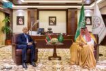 سمو نائب وزير الدفاع يلتقي وزير الدفاع الوطني الموريتاني