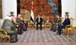 السيسى يؤكد لصاحب السمو وزير الدفاع: مصر كانت وستظل عوناً لأشقائها ومدافعاً عنهم