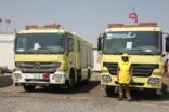 مبيد حشري يستنفر فرق الدفاع المدني بالعاصمة المقدسة