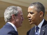 لأول مرة ..بوش ينتقد سياسية اوباما في الشرق الأوسط