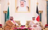 سمو ولي ولي العهد يزور  الكويت