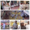نجوم و كأس أبطال دوري كرة الطائرة والأركان والأنشطة في ثانوية عثمان بن عفان بجدة *