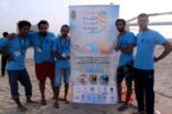 تفاعل كبير من الزوار في مهرجان الأنشطة البحرية في شاطئ العقير بالأحساء