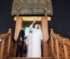 السديس والخزيم ينوهان  بزيارة خادم الحرمين الشريفين للمسجد الحرام وتفقده للمشروعات المنفذه