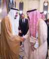 بالصور.. استقبال خادم الحرمين للأمراء المهنئين بشهر رمضان في قصر السلام