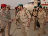 بالصور.. الشيخ خالد بن حمد يتفقد القوات البحرينية المرابطة على الحدود الجنوبية للمملكة