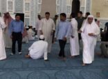 عدم وجود إمام بجامع الملك عبدالله الجديد يضطر المصلين للخروج واللحاق بالصلاة في جوامع أخرى (صور)