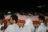 بالصور.. تشييع جثمان الشهيد أحمد مطمي في مركز الشقيق بجازان