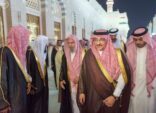 بالصور.. محمد بن نايف ومحمد بن سلمان يزوران المسجد النبوي