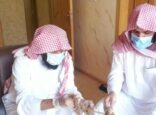 هيئة الخرمة تنهي معاناة أربعينية من “سحر” في حبل معقود بمنزلها