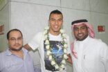 بالصور .. نبيل بهوي يصل جده للإنضمام الى الراقي