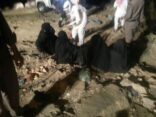 6 وافدات يعلقن بمنحدر خطر بالهدا أثناء محاولتهن الهرب من التفتيش (صور)