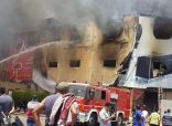 وفاة 10 أشخاص في حريق بمصنع شرق القاهرة