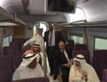 بالصور .. قطار الحرمين ينطلق في رحلة تجريبية من رابغ إلى المدينة