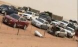 8 إصابات في تصادم 13 سيارة على طريق الرياض – الدمام