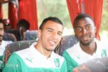 بالصور .. الاهلي يصل القصيم ويستعد للتعاون