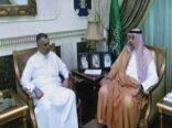 الرئيس العام يستقبل نائب رئيس لجنة الأنضباط الآسيوي